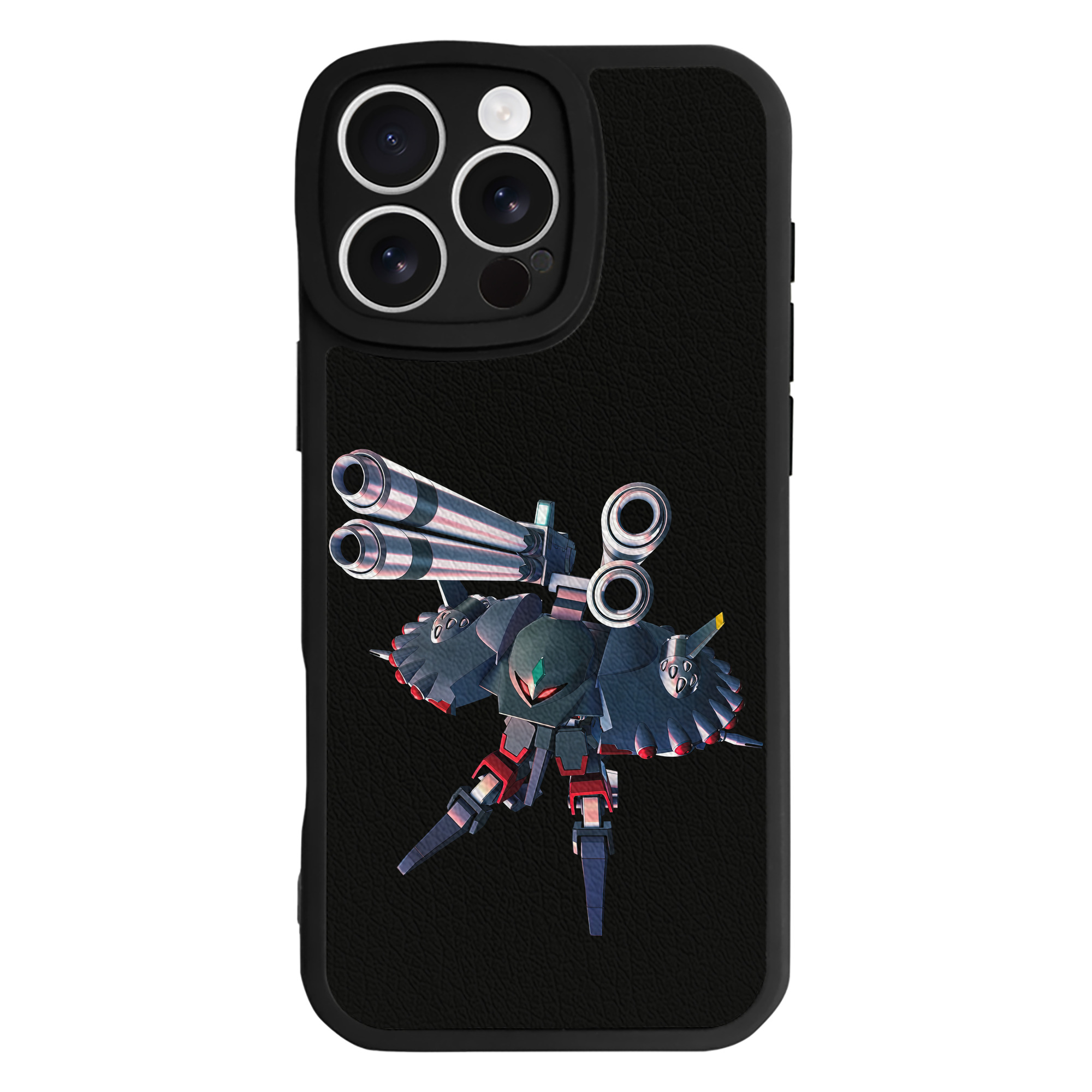 （画像用） 機動戦士ガンダム Mobile Suit Gundam 【iPhone 16シリーズ対応】シリコンスマホケース（レザー調） 材質：シリコン